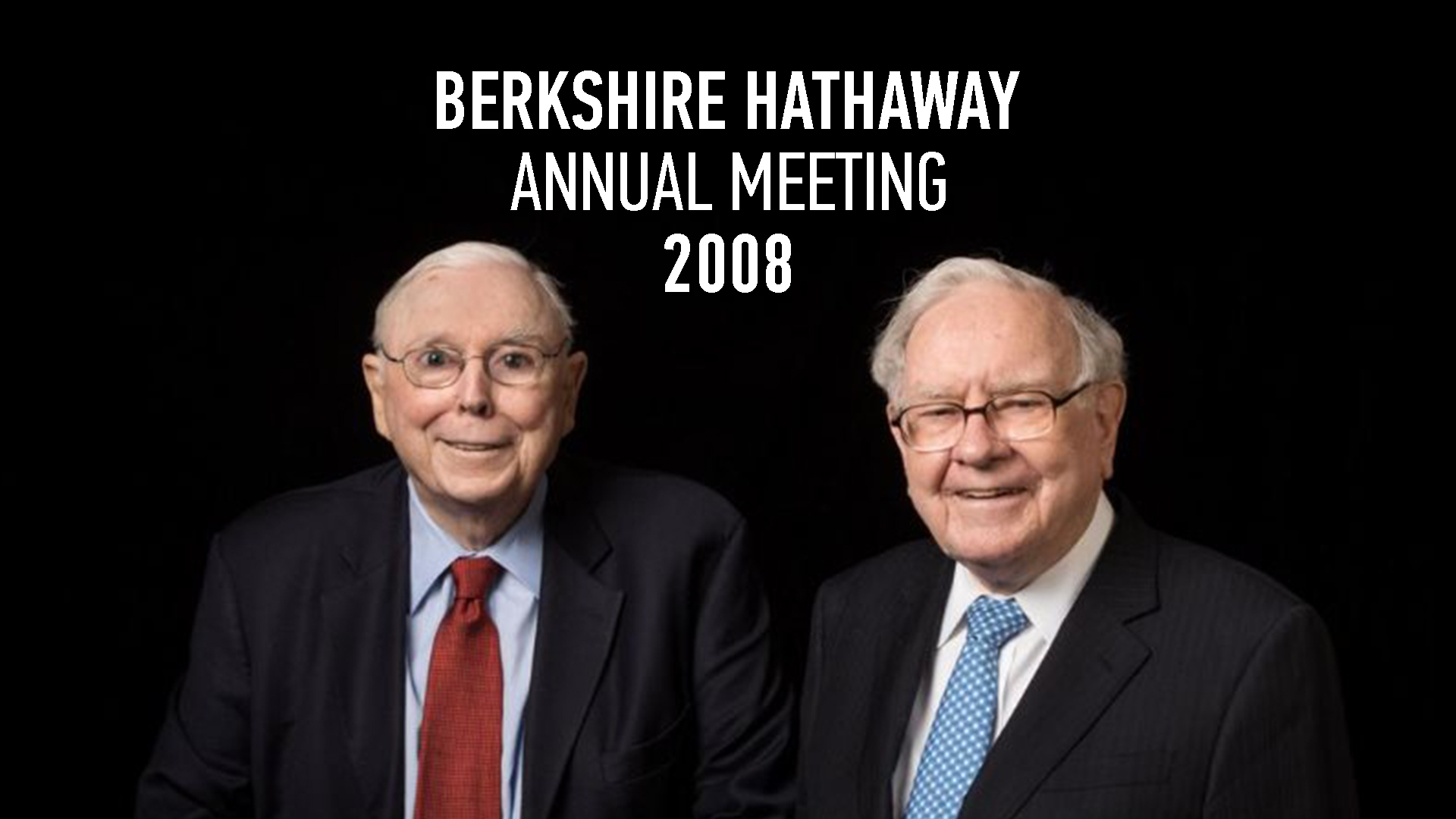 2008 Berkshire Hathaway Annual Meeting