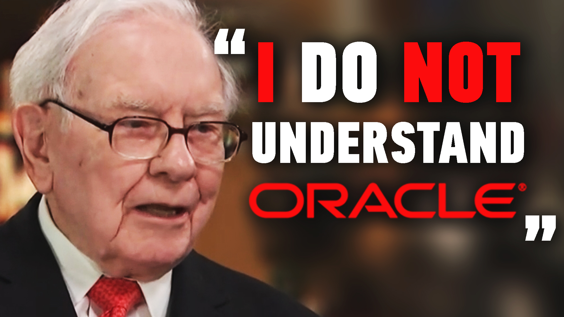 Warren Buffett on Oracle, Cloud Computing and IBM